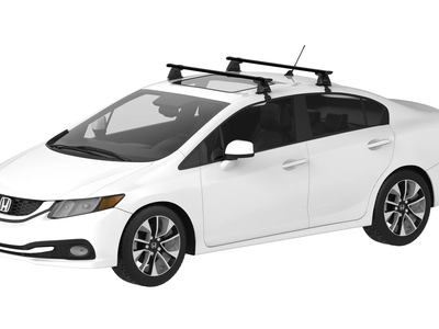 Yakima complete Set Roof Rack Crossbars, Rooftop Car, SUV, or Truck T-Slot Bars Compatible with StreamLine Tower
