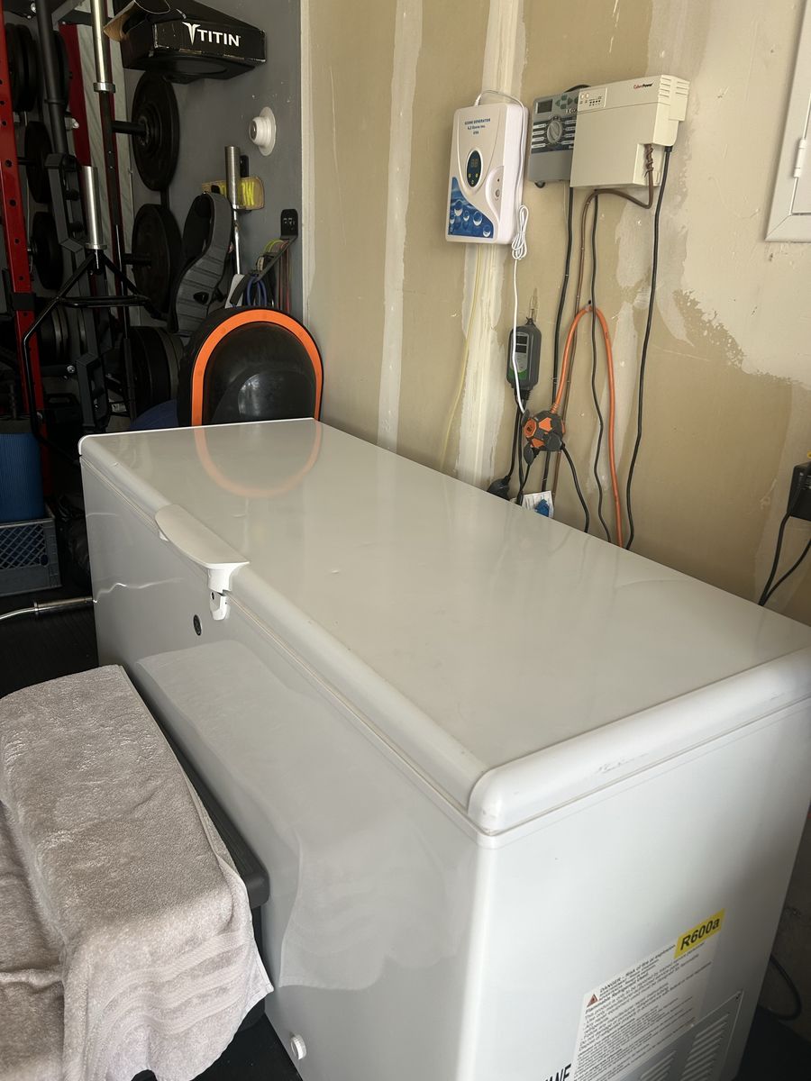 Cold Plunge Deep Freezer Build