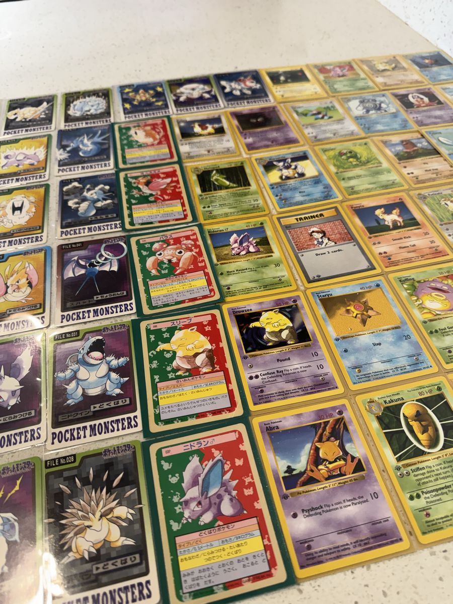 100 Vintage Pokémon Cards… “Everything 1st Edition shadowless” +HUGE collection of 1996 Japanese Pocket Monsters and more!