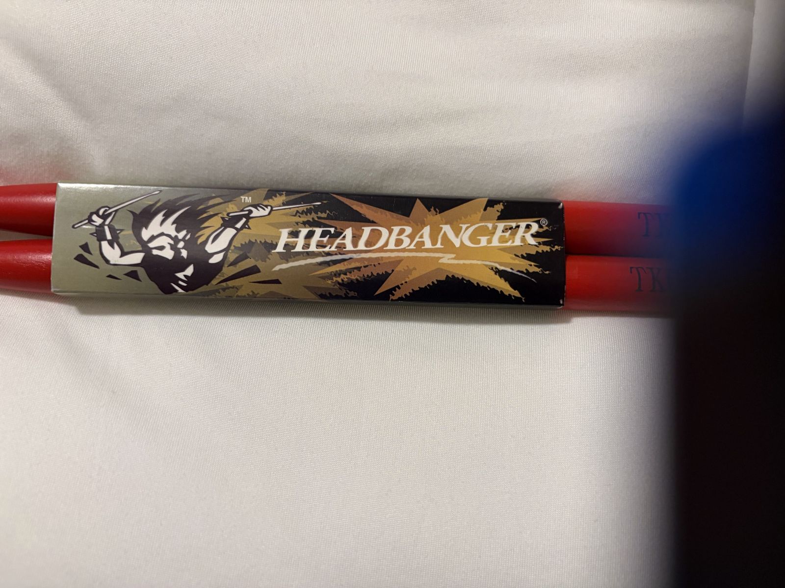 TKO Percussion Headbanger 2B Red Drum Sticks Pair