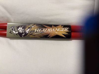 TKO Percussion Headbanger 2B Red Drum Sticks Pair