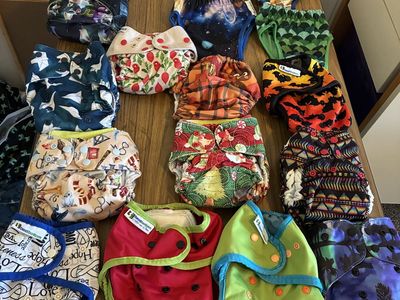 Cloth diapers and trainers