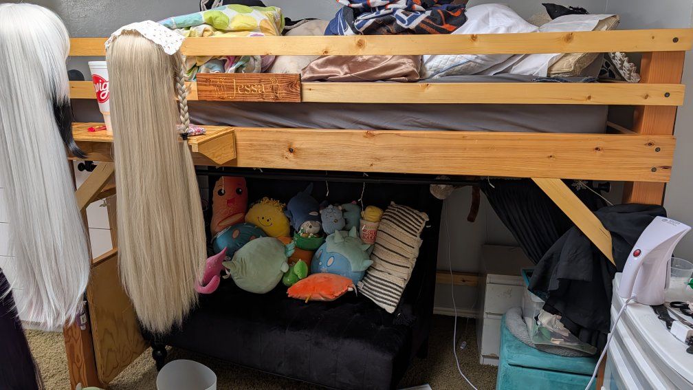 AWESOME CUSTOM BUILT LOFT BEDS