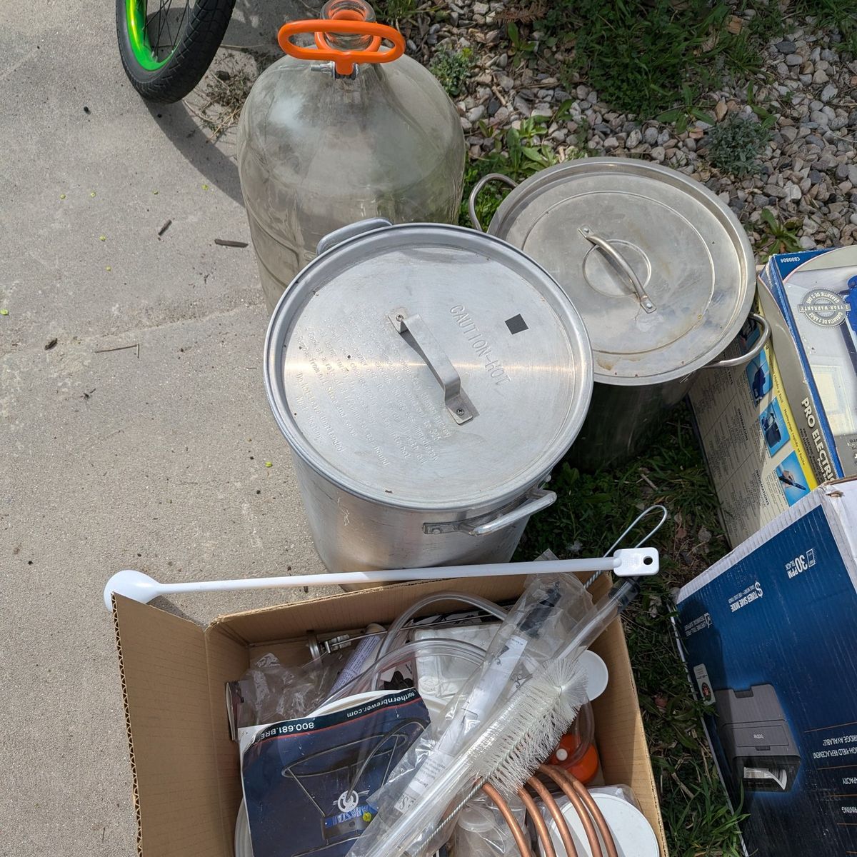 home brew equipment