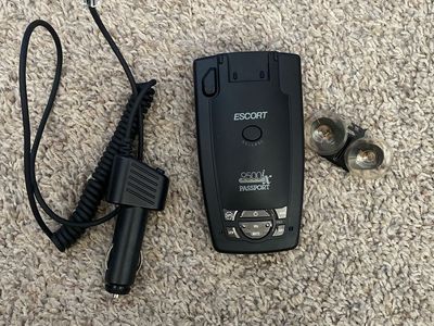 Escort Passport 9500ci Radar Detector System with Hard Case and Accessories