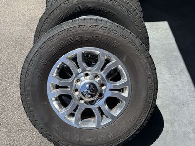 Ram 8x6.5 take off wheels and tires