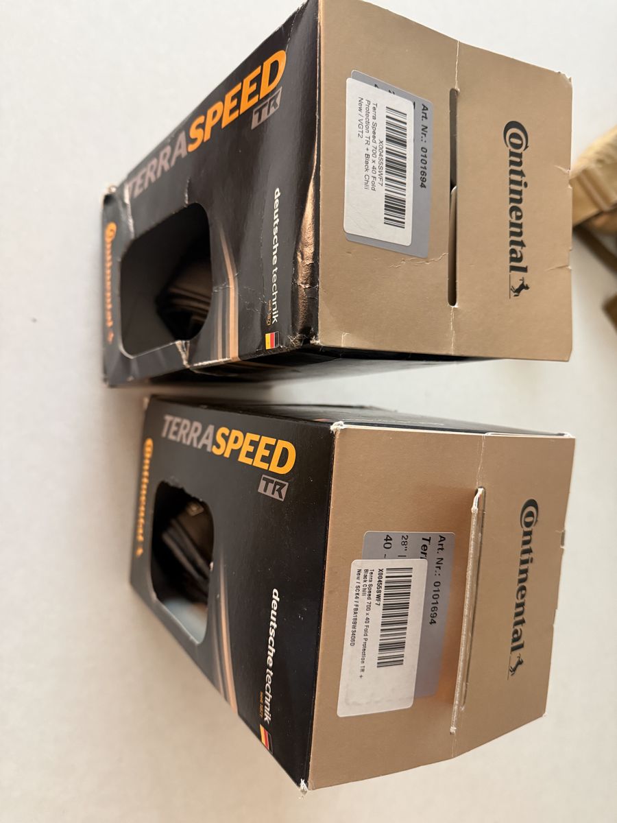 (2) TerraSpeedTR 700x40 Black Chili (New in Box)