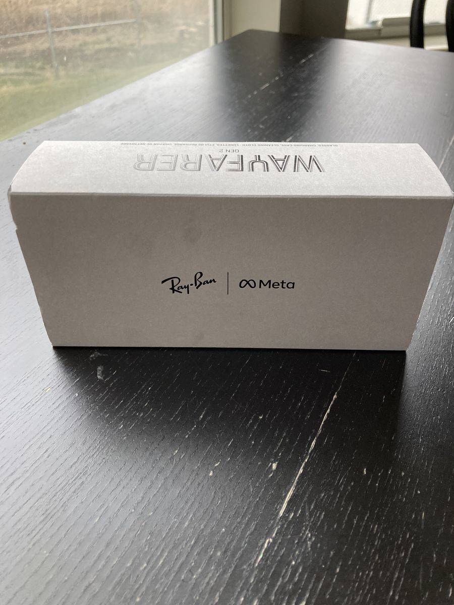 Meta Ray-Ban Gen 2 Wayfarer (unopened)