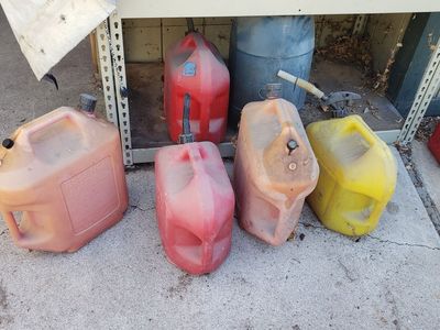 30 gal diesel fuel. in cans. 1st $50 cash