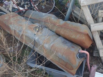 1973 to 1988 Chevy square body long bed fuel tanks