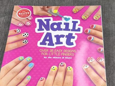 How to paint nail polish book with designs