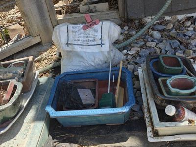 Assorted Used Bonsai Pots & Trays - Various Sizes & Styles