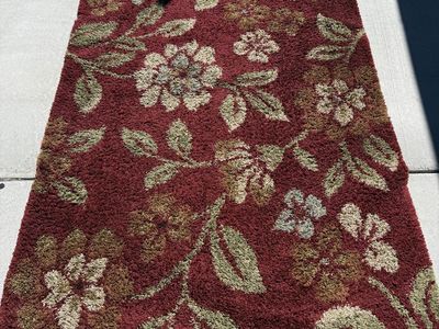 Bedroom expression rug