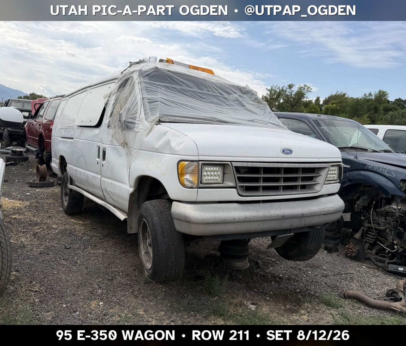 Just In! 1995 Ford E-350 Wagon Parts - UTPAP Ogden