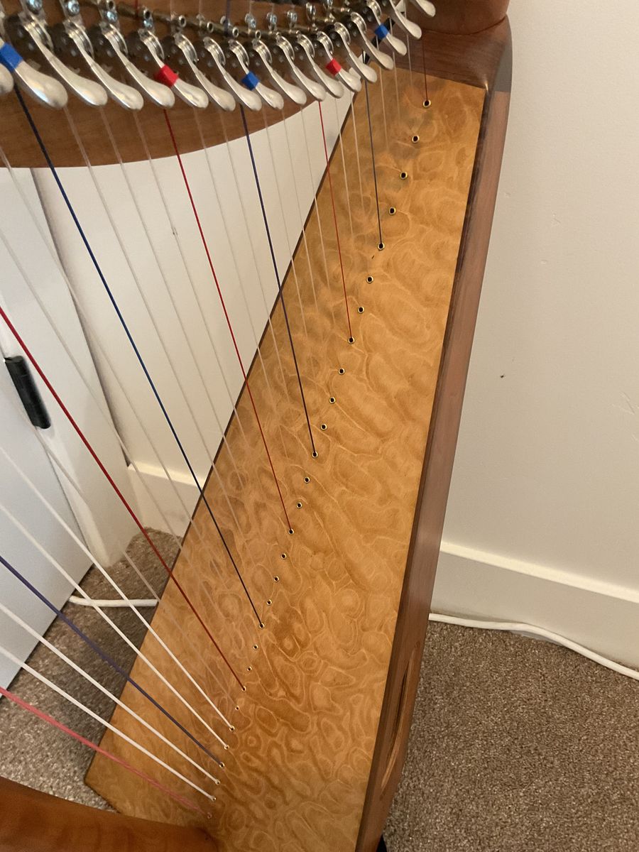 Lap Harp with Padded Bag