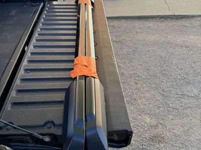 OEM 2025 2026 Toyota 4Runner Roof Rack Side Luggage Rails Bars Black TRD Package