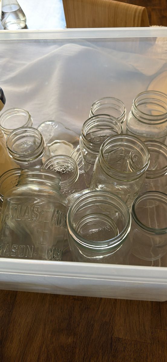Canning jars