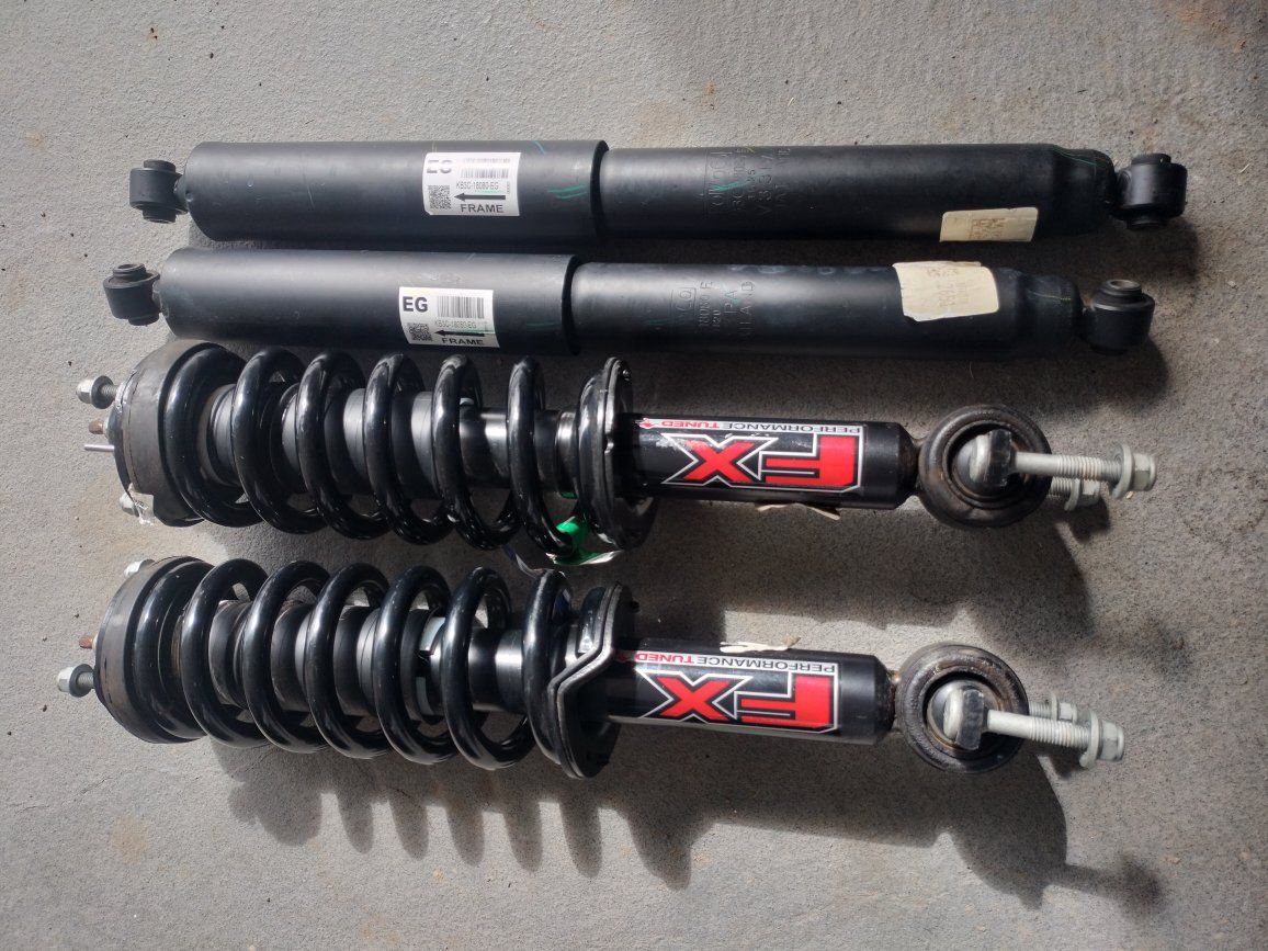 OEM 2024 Ford Ranger FX Performance Tuned Rear Shocks & Front Struts w/Springs