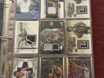 171 Different Cards & Colors John Stockton Utah Jazz Game-Used Relic & Jersey NBA Basketball Cards Collection
