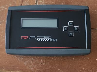 RaceMe 2007-2009 Dodge 6.7L Cummins Micro Tuner and Exhaust Pipe.