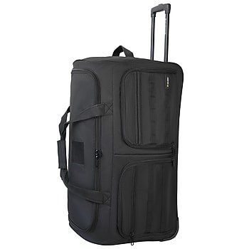 US Army Romeo 31-Inch Rolling Duffel Bag Black Water Resistant NEW!