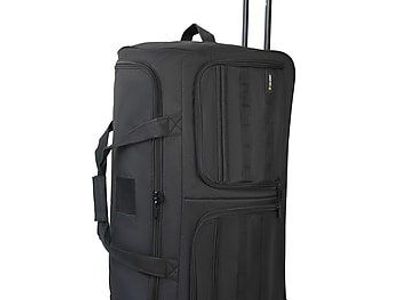 US Army Romeo 31-Inch Rolling Duffel Bag Black Water Resistant NEW!