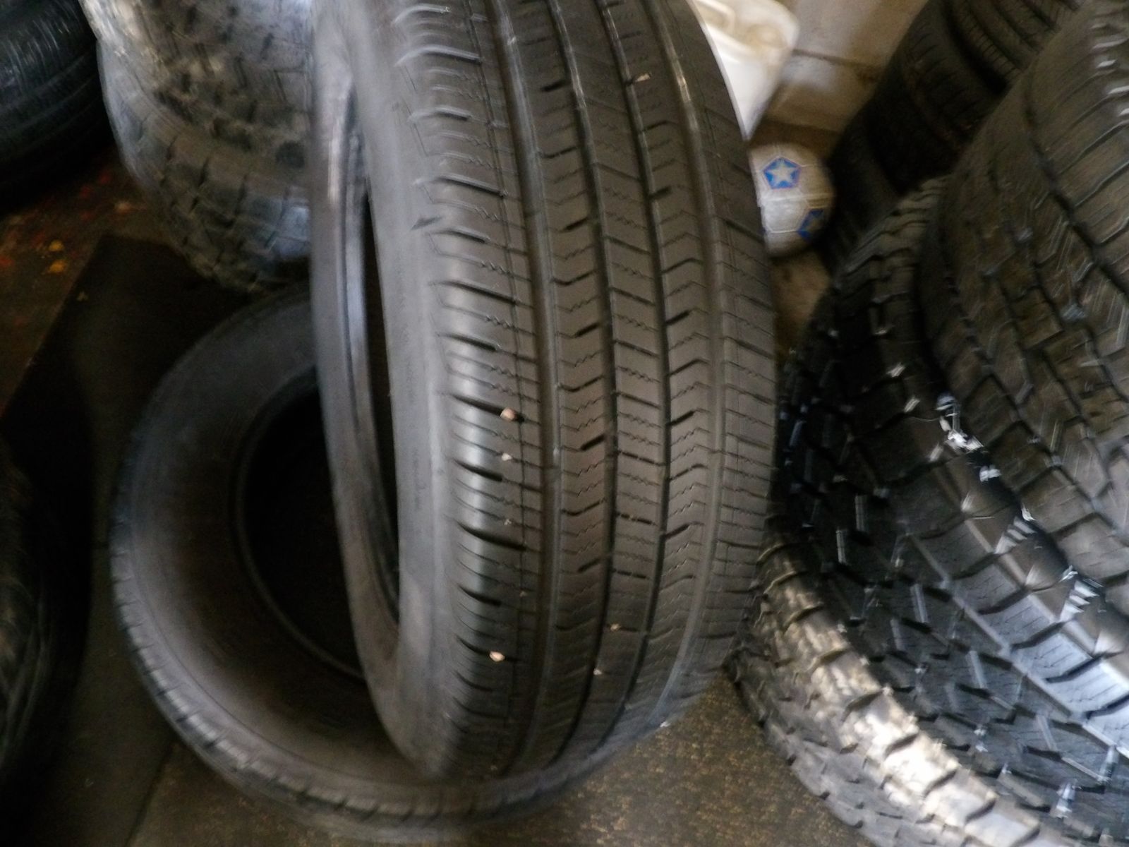 225/65R17 ARIZONIAN SILVER EDITION PAIR OF TWO USED TIRES 
