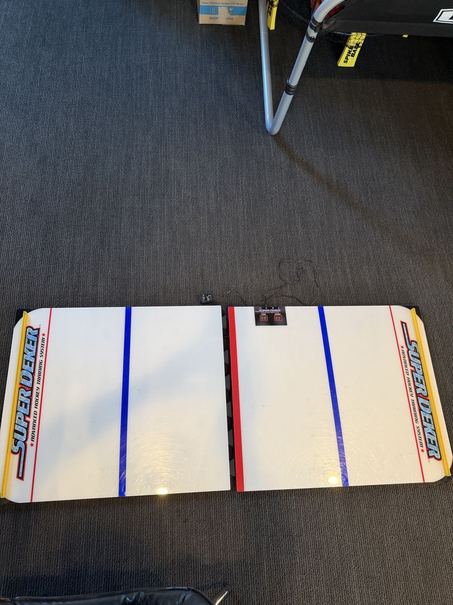 SuperDeker Advanced Hockey Training System Electronic Stickhandling Mat