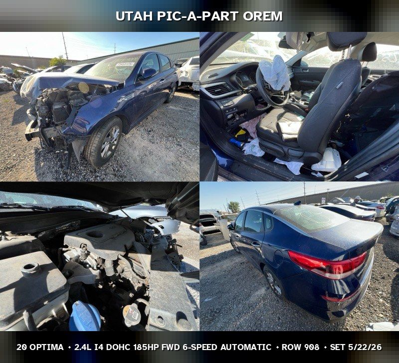 2020 Kia Optima Parts - UTPAP Orem