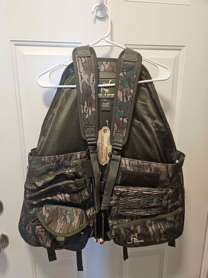 Drake Waterfowl Ol Tom Easy Rider Strap Turkey Vest Greenleaf OSFM