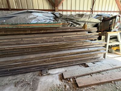 Reclaimed Redwood boards