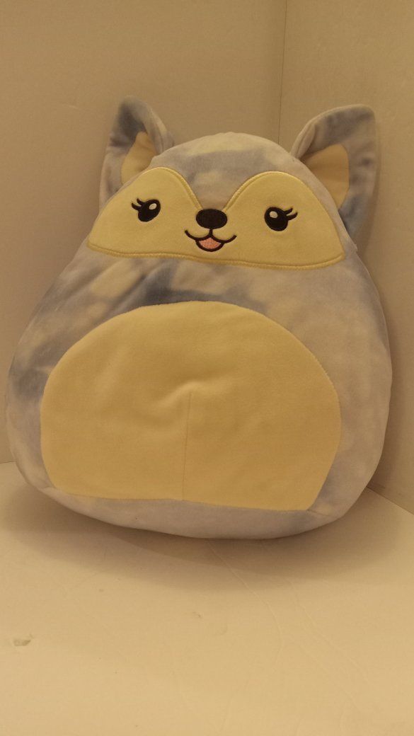 Official 12" Faldette the Blue Arctic Fox Squishmallow Plush (Tie-Dye)