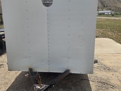1998 Wells Cargo 6x10 Single Axle Enclosed Cargo Trailer