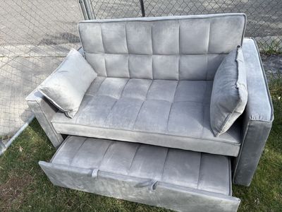 Brand New Velvet Sofa Bed