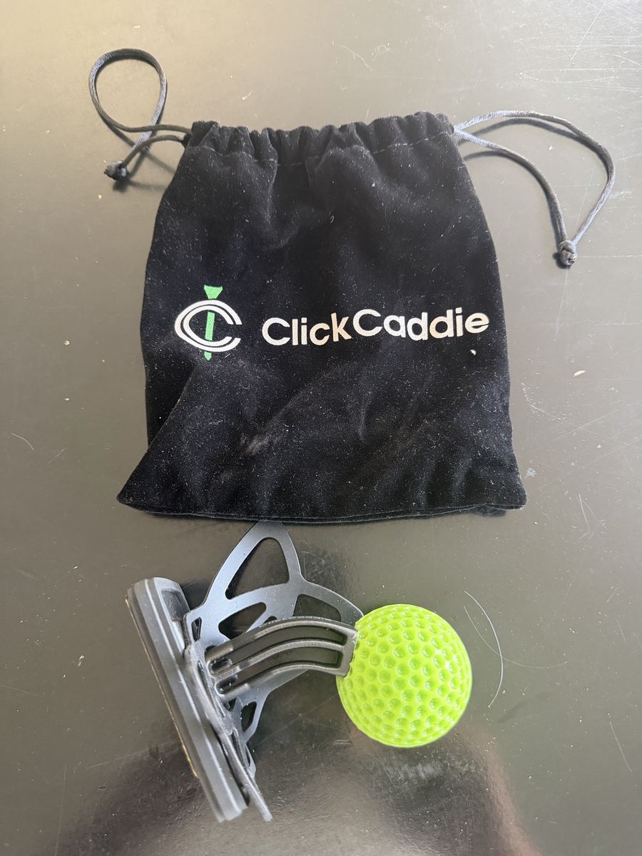 Golf phone holder