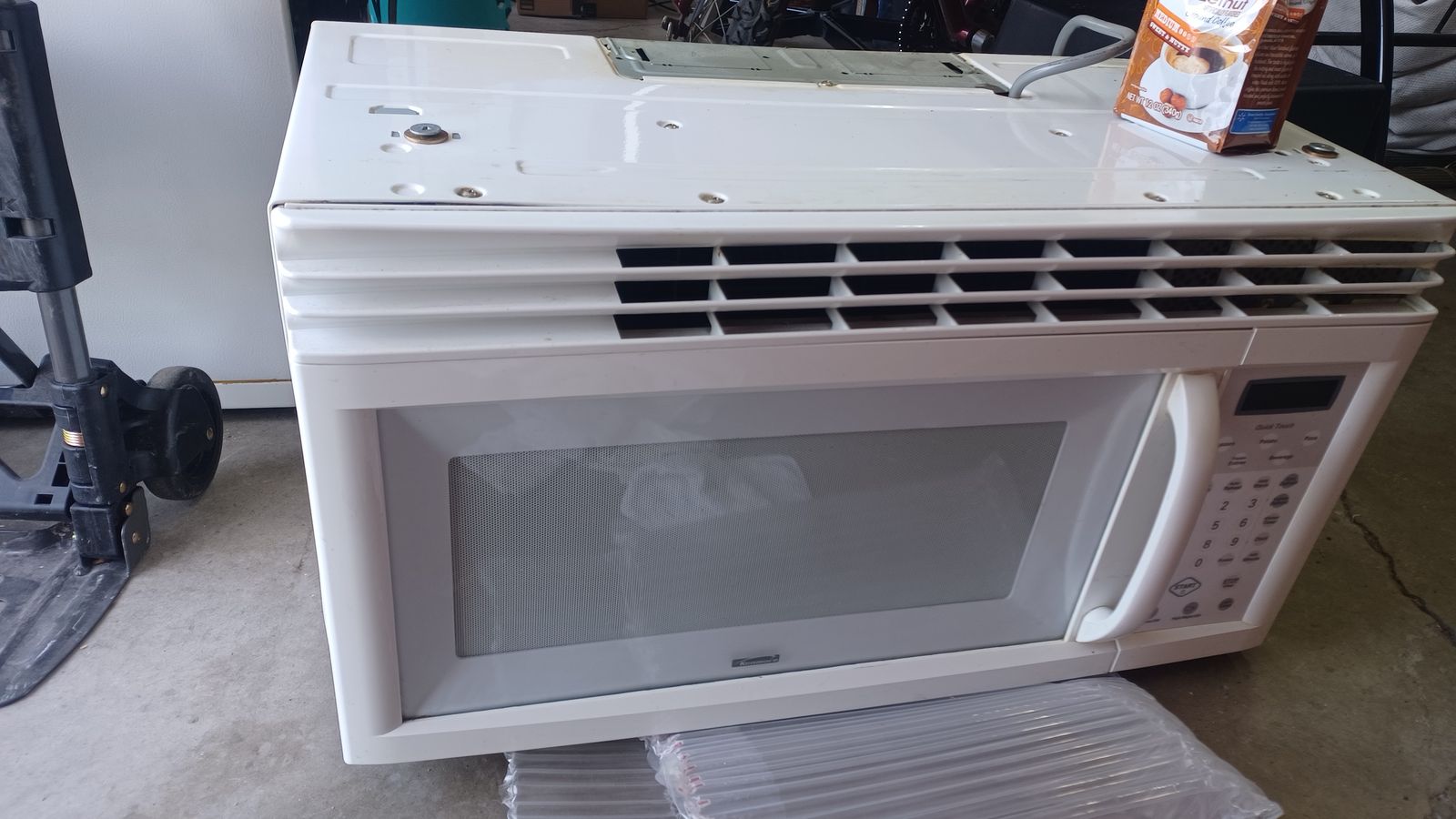 under the counter microwave oven.