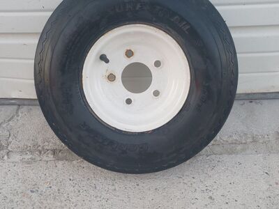 5 Lug 5.70 x 8 Trailor Tire $15