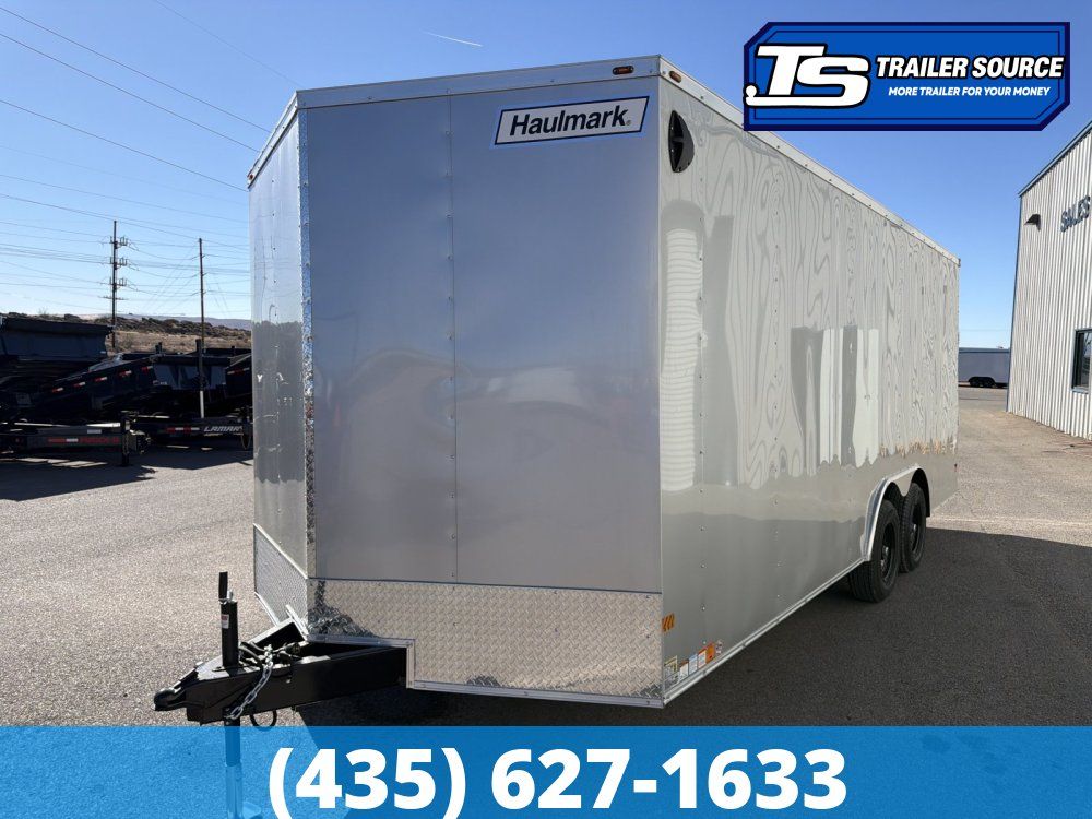 8.5x20 Haulmark Passport DELUXE Enclosed Cargo Trailer - 10K GVWR Dovetail
