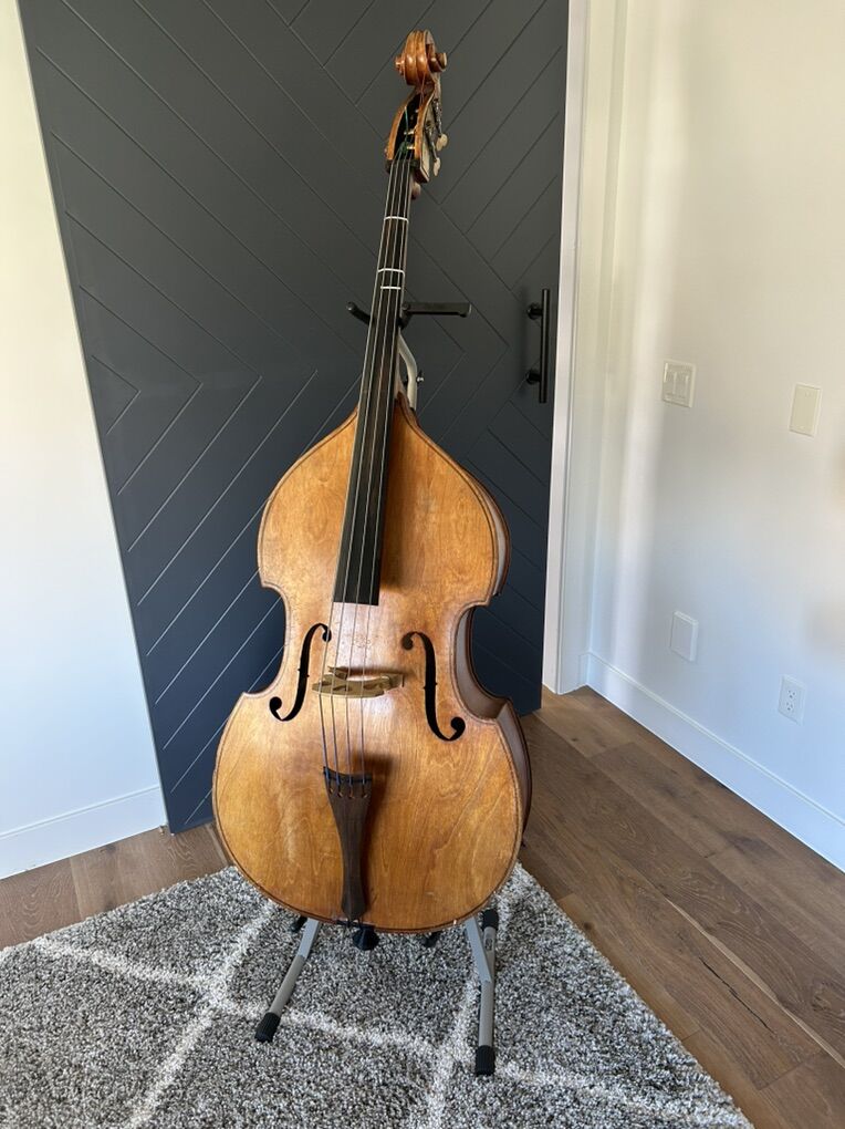 Price Reduced! 1/2 Size German-Made Double Bass