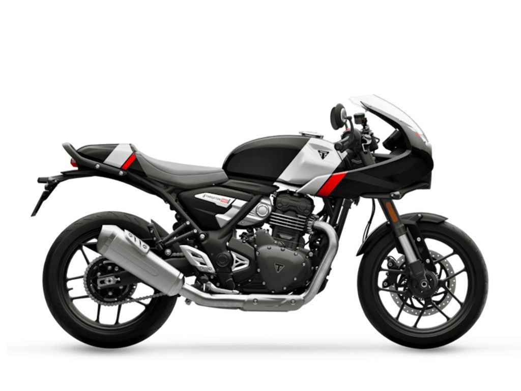 2026 Triumph Thruxton 400 Phantom Black / Aluminium Silver