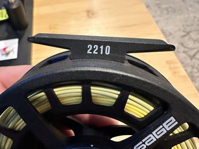 Sage 2210 reel with 9 wt line and backing