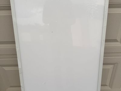 Commercial Electric LED Flat Panel Light Fixture White