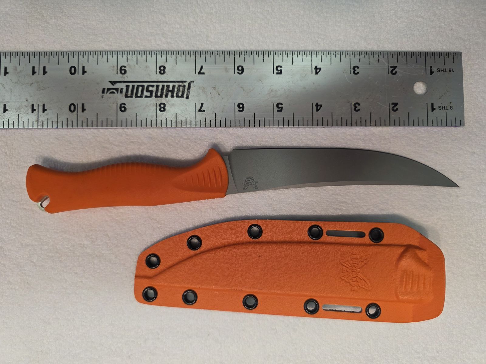 Benchmade 7"  Meatcrafter with Benchmade Kydex Sheath