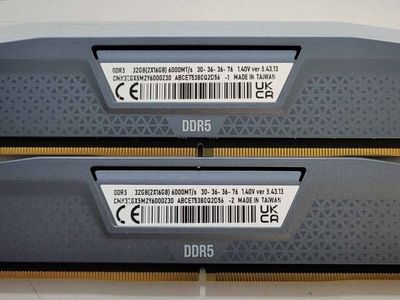 Corsair Vengeance 32G (2x16G) DDR5 Desktop Ram