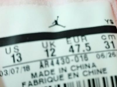 Men's Jordans AR4430-016 SZ 13