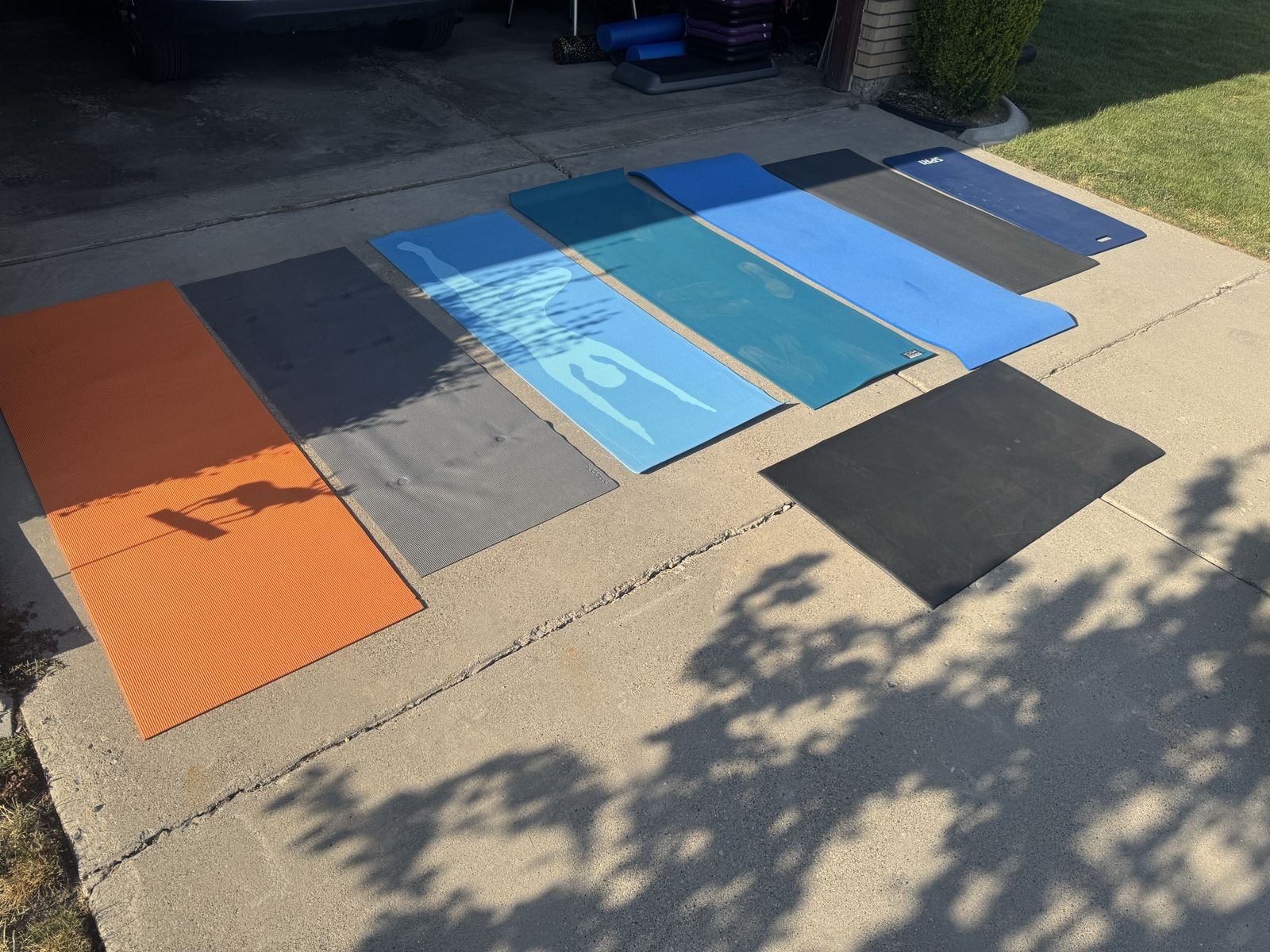 Assorted Yoga & Exercise Mats - Various Brands & Colors