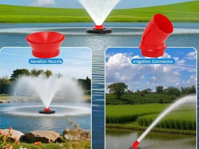 Floating Pond Fountain