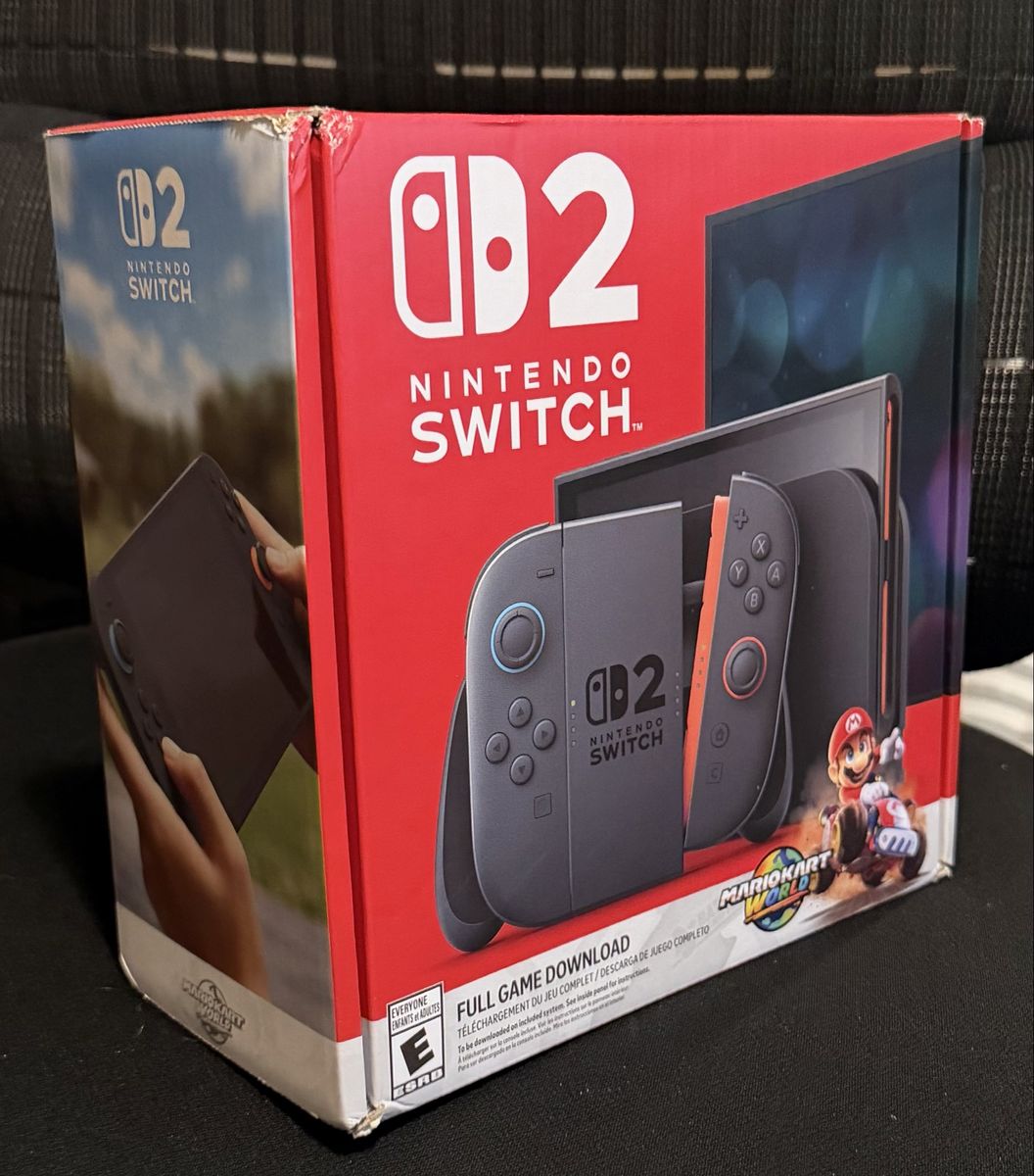 Brand New Nintendo Switch 2 Mario kart World Bundle