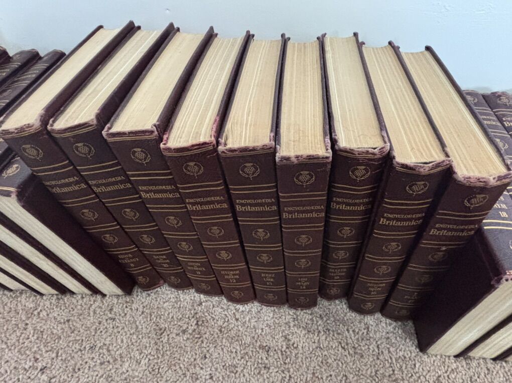 Vintage Encyclopedia Britannica 1768