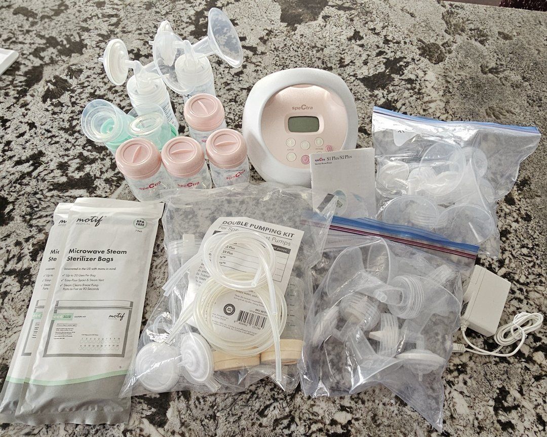 Spectra S2 Plus Electric Breast Pump Bundle with Accessories